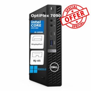 Dell OptiPlex 7090 Micro Desktop Core i5-10th 16GB RAM 256GB SSD (Renewed)                                                          Win11 Pro 7090 Mini Computer