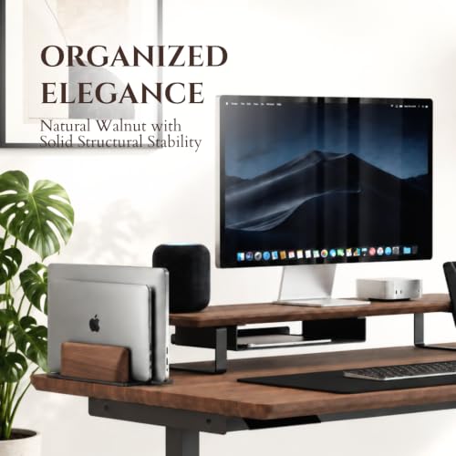 Felt-Lined Anti-Scratch Notebook Upright Stand for MacBook
