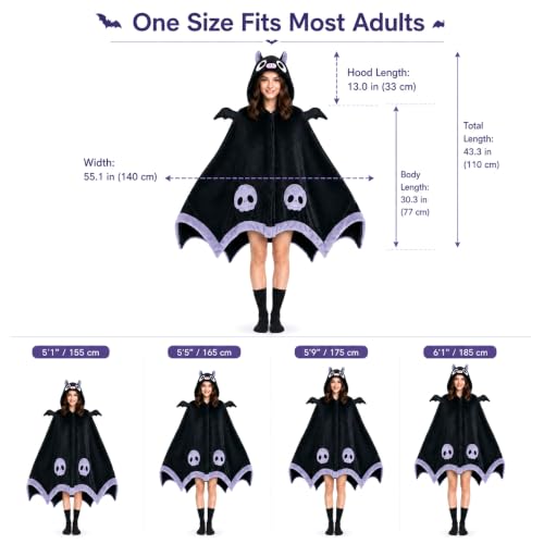 Cosplay Bat Cape Top