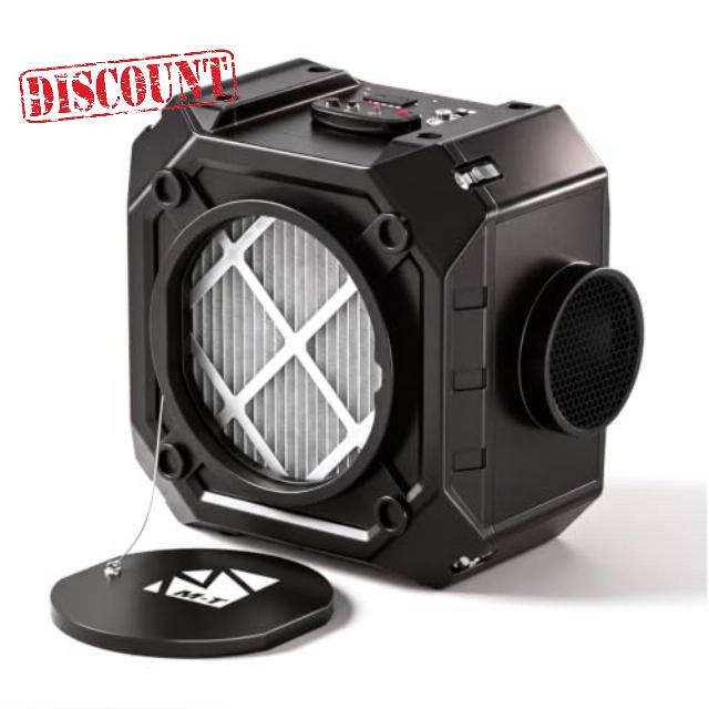 M-T Air Scrubber with 3 Stage Filtration
