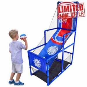 Pop-A-Shot Lil' Pop | Kids & Toddler Indoor Arcade Basketball Hoop Game                                                          Sturdy Toy for Toddlers