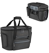Undomip Carrying Bag Compatible with ECOFLOW River 2 Max 500, Power Storage Bag with Adjustable S...