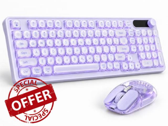 seenda Wireless Bluetooth Keyboard Mouse Combo