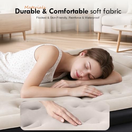 Coil-Beam Inflatable Bed Supports 330 lbs