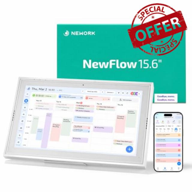 15.6" Digital Calendar