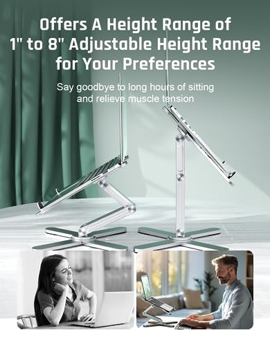 Foldable Portable Ergonomic Aluminum Stand for MacBook
