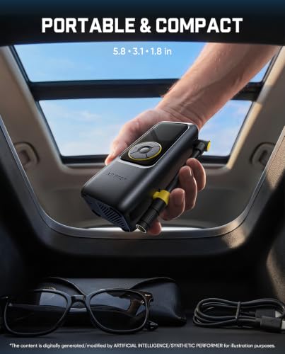 39s Fast Inflate for Compact Car Lightweight and Compact