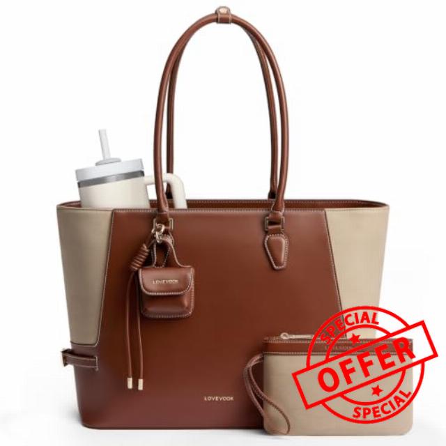 LOVEVOOK Laptop Tote Bag