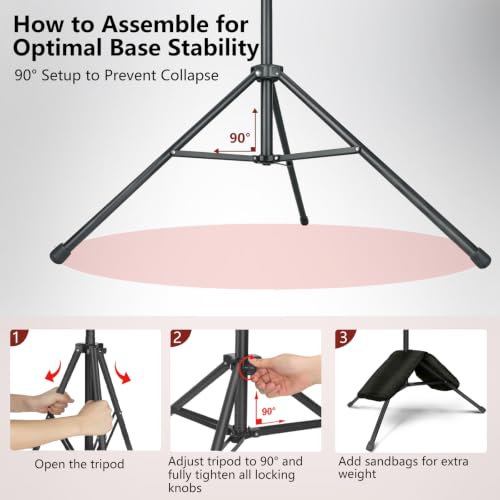 Outdoor Projector Screen Stand for Wedding