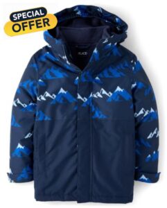 The Children's Place Boys Heavy 3 in 1 Winter Jacket