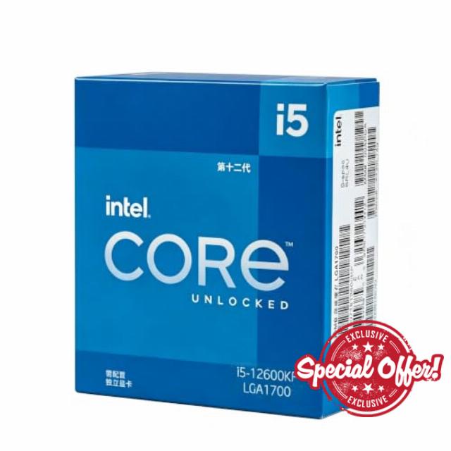 Intel Core i5-12600KF Desktop Processor 10 Cores up to 4.9 GHz                                                          6P+4E Core Layout