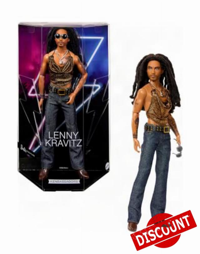 Barbie Signature Kenbassadors Lenny Kravitz Doll                                                          Collectible Fashion Doll From Kenbassadors Collection
