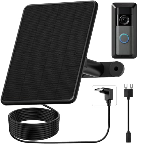 Weatherproof Solar Panel with Adjustable Mount for Continuous Power Supply