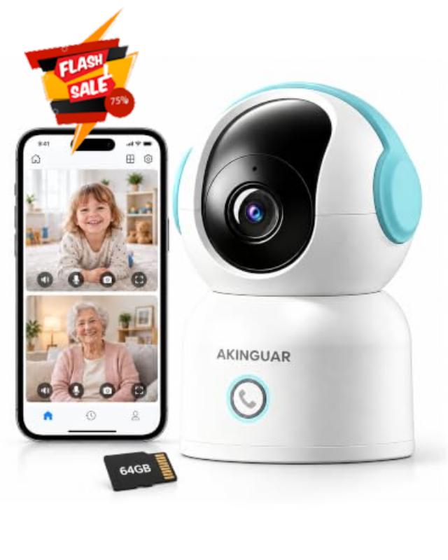 4K Indoor Camera for Home Security