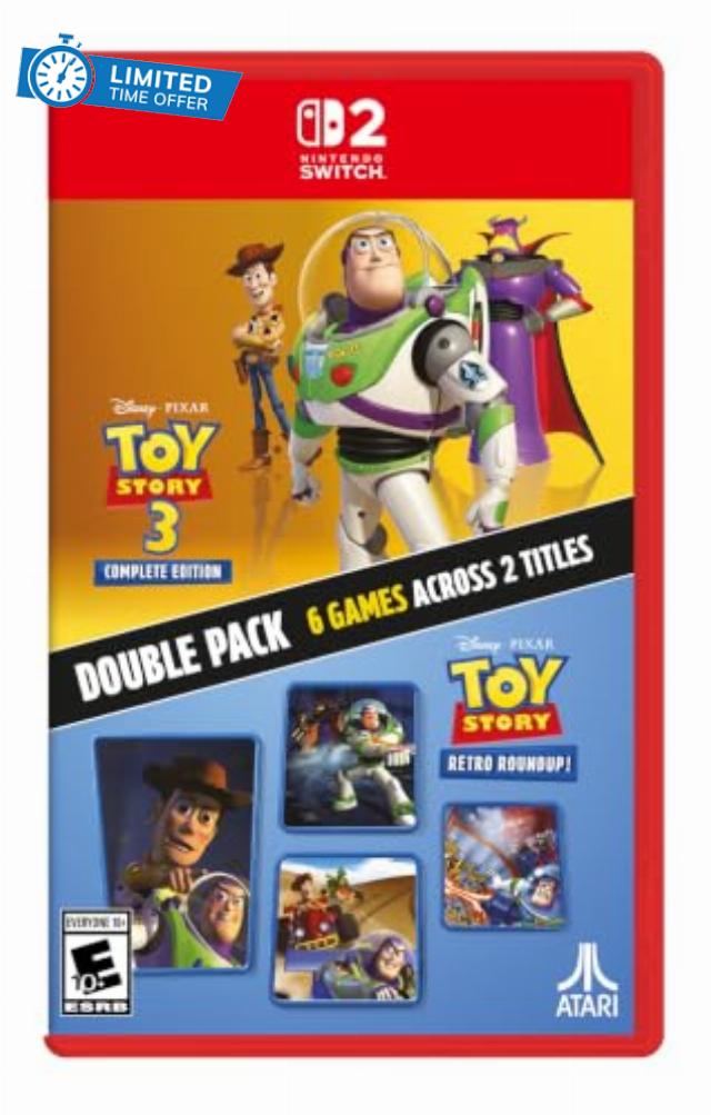 Toy Story: Retro Roundup! + Toy Story 3 Complete Edition Double Pack - Nintendo Switch 2