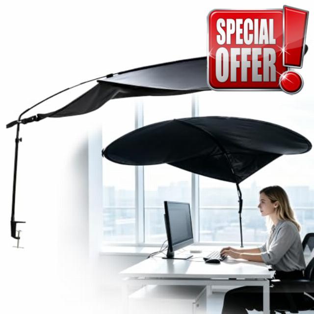 Adjustable 61-Inch Office Cubicle Decor Shade