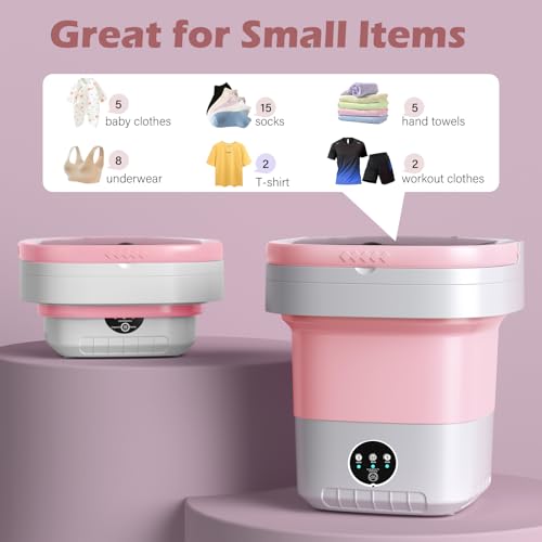 for Apartment Home Dorm Travel and Camping (Pink