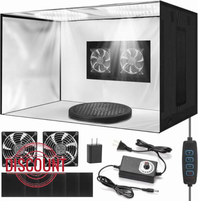 25.6-Inch Portable Airbrush Spray Booth