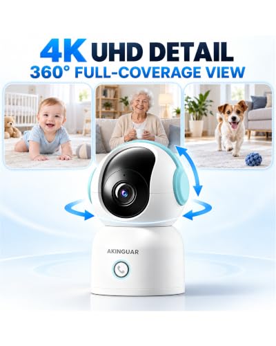 5G/2.4GHz WiFi Baby Monitor