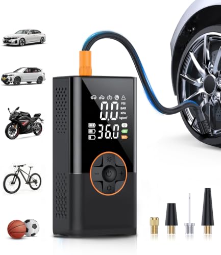 150 PSI Tire Inflator with LCD Digital Display