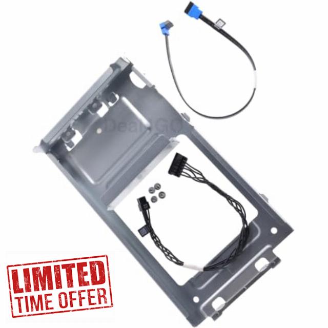 Deal4GO 3.5-inch HDD Caddy Bracket w/ SATA Power Cable FF0ND MKT27 5GPWK Replacement for Dell ECS1250 ECT1250 QVS1260 QCT1250 Tower Desktop