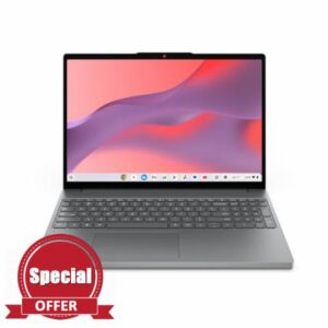 Lenovo Chromebook m 15" - Everyday Laptop - Google Gemini - MediaTek Kompanio 540 CPU - 15.3" WUXGA IPS Display - 8GB RAM - 128GB UFS Storage - Integrated Arm Mali-G57 MC2 GPU - Luna Grey