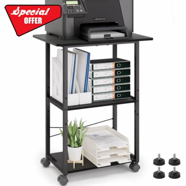 MARTY 3 Tier Large Printer Stand