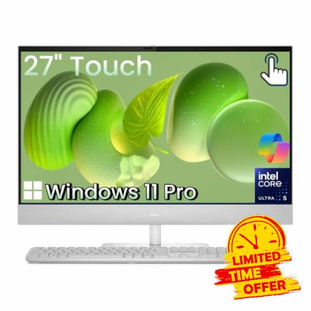 Dell 27 Touchscreen All-in-One Desktop Computer Intel Ultra 5