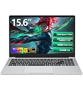 2026 Laptop, 15.6 inch Laptop Computer N4000 Processor, 8GB RAM 256GB SSD Notebook Laptops, Lap t...