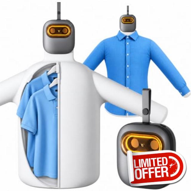 Portable Clothes Dryer for Laundry Mini Travel Dryer & Garment Wrinkle Remover