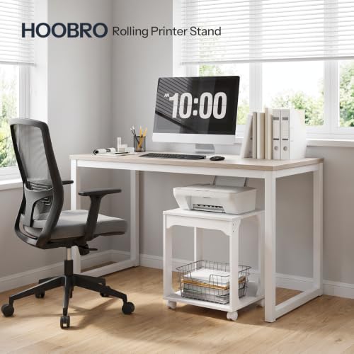 Under Desk Mobile Printer Table