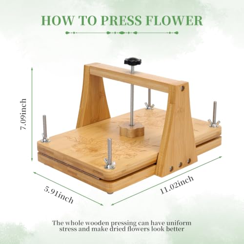 Multi‑Layer Flower Pressing Tool Set with Absorbent Paper