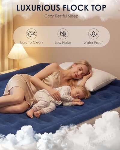 Portable Inflatable Mattress for Guests