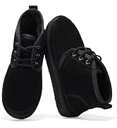 Project Cloud Kids 100% Genuine Leather Australian Shearling Lined Slippers | Memory Foam Insole ...