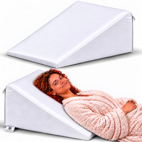 Cotton Triangle Pillow Wedges for Sleeping                                                          21x21x10 Inch Wedge Pillow
