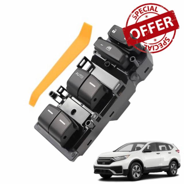 Master Power Window Switch Compatible with 17-20 Civic CRV Breeze                                                          Compatible With 17-20 Honda Civic CR-V Breeze
