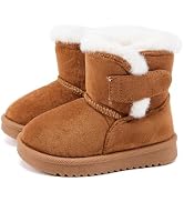 BMCiTYBM Toddler Baby Snow Boots Baby Boys Girls Winter Walking Shoes | Infant Booties, Non-Slip,...