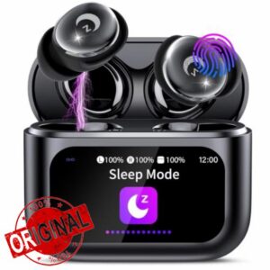 2026 Sleep Earbuds Bluetooth 5.4 in Ear Smart Touch Screen Ear Buds