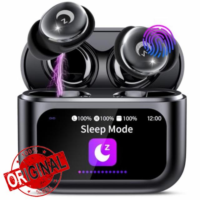 2026 Sleep Earbuds Bluetooth 5.4 in Ear Smart Touch Screen Ear Buds