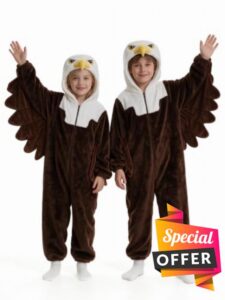Flannel Fleece Child Onesies – Fuzzy Onepiece Hood Costume - Blanket Sleep                                                          Fuzzy Double-sided Flannel