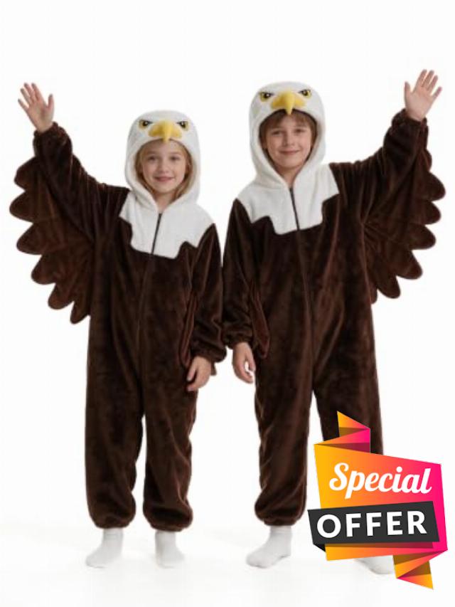 Flannel Fleece Child Onesies – Fuzzy Onepiece Hood Costume - Blanket Sleep                                                          Fuzzy Double-sided Flannel