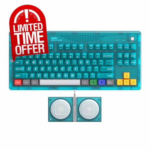 8Bitdo Retro 87 Mechanical Keyboard for Windows PC & Android