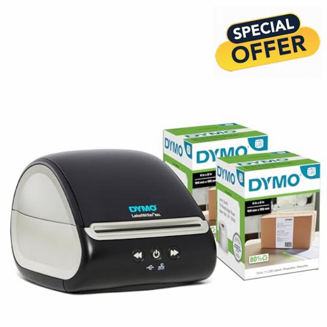 DYMO LabelWriter 5XL Printer Bundle