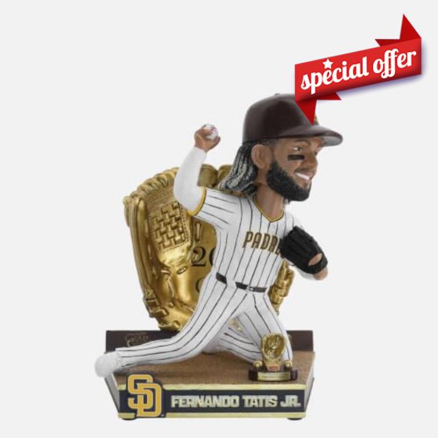 Fernando Tatis Jr. San Diego Padres 2025 Gold Glove Bobblehead MLB Baseball