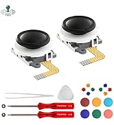 AKNES HallPi TMR Joystick Replacement for Switch 2 Joy-Con, Drift-Proof | Anti-Jitter,Electromagn...