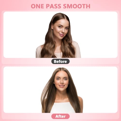 Ceramic Anti-Scald Hot Comb for Thick Curly Hair