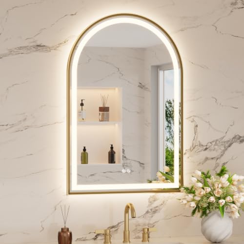 Frontlit & Backlit Bathroom Mirror with light
