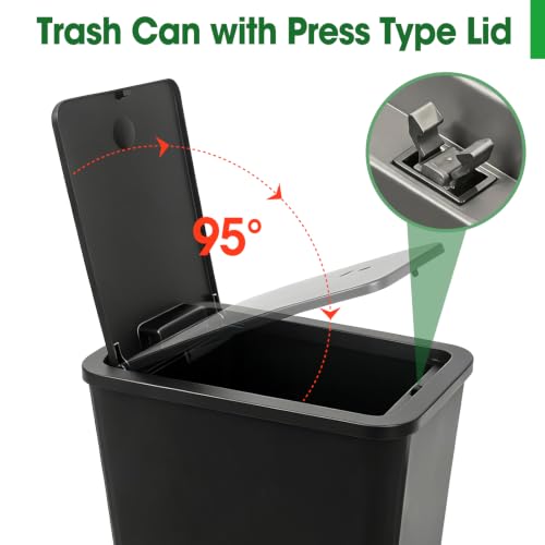 Plastic Wastebaskets for Kitchen