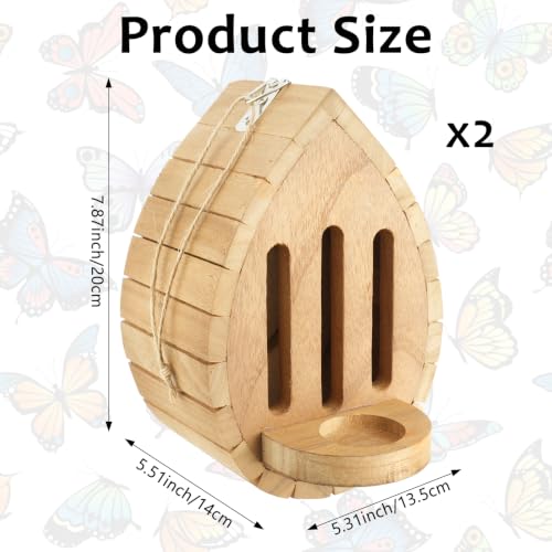 Wooden Butterfies Houses