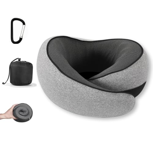 Memory Foam Neck Pillow for Airplanes
